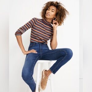 Madewell 10" High-Rise Skinny Jeans in Tarren Wash: THERMOLITE® Edition